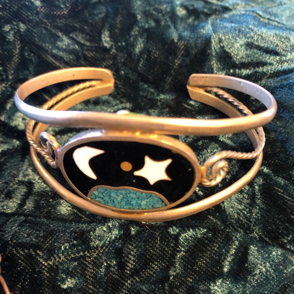 Turquoise wrist cuff
